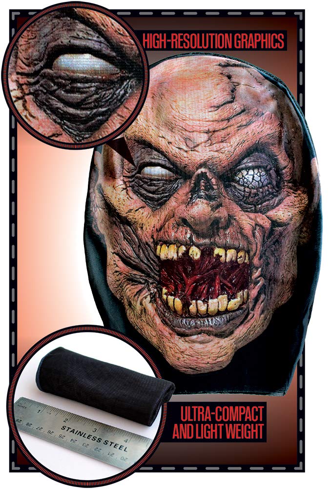 OLYPHAN Ogre Mask Costume for Men/Mens Orc Masks for Cheap Halloween Scary Costumes Adults - Image 3